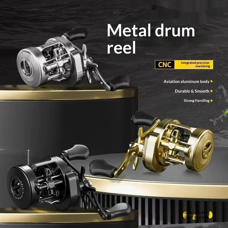 Trolling Reel - Korkmas S300 بكرة صيد بكرة معدنية