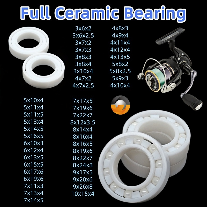 1 قطعة MR84CE 4x8x3mm محامل سي - مراجعة Fly Reel وسعره