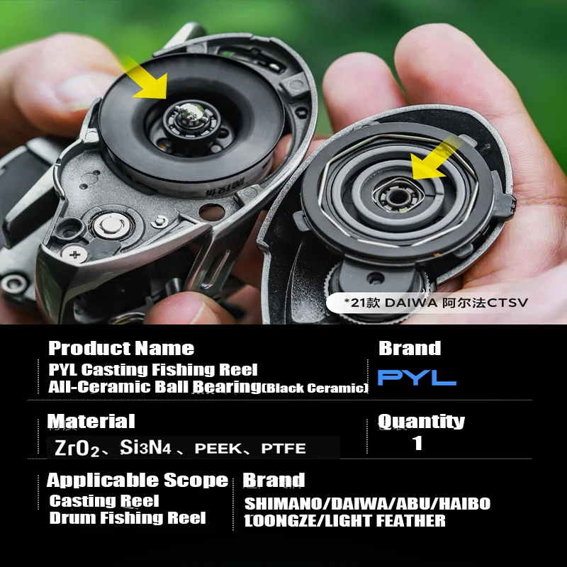 بكرة صيد PYL، بكرة صيد مصنوعة  - مراجعة Reel Repair Kit وسعره